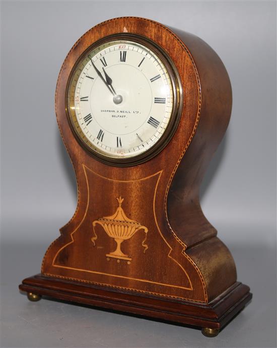 A Sharman & Oneil balloon clock